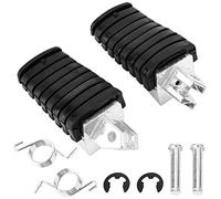 Placa de reposapiés para XV250, estriberas delanteras para motocicleta, superficie de goma antideslizante, fácil instalación