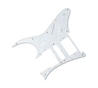 Placa de repuesto para golpeador de guitarra para guitarras eléctricas, compatible con estilo RG250, soporta Humbucker y configuración de pastilla de bobina única (A)