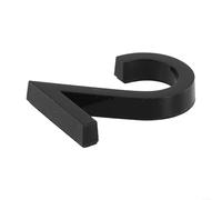 Placa de resina ABS 3D con número de casa, perfecta para crear una entrada de bienvenida (2)