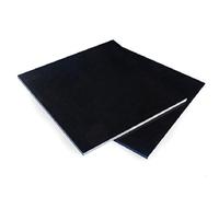 Placa de resina epoxi, 1 lámina de fibra de vidrio epoxi FR4 G10, 0,5-5 mm, color negro, mecanizado CNC, aislamiento eléctrico, alta resistencia.(3mm 235mmx235mm)