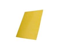 Placa de resina epoxi, Lámina fina de resina epoxi 3240 negra/amarilla, tablero fibra vidrio FR4 alta resistencia for componentes estructurales(Yellow,400X500X0.3MM)