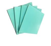 Placa de resina epoxi, Placa epoxi FR4 verde agua 80x80mm 0,5-2mm 17 piezas PCB DIY(80x80x0.5mm 3pcs)