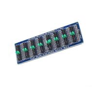 Placa de resistencia programable FR4 de ocho décadas 0.1-9999999 Ohm, tolerancia del 1% 1/2W, módulo ajustable 25 para tapa de puente para enseñanza electrónica y proyectos de bricolaje (0.1R-9999999R