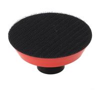 Placa de respaldo de almohadilla de pulido de 2 pulgadas para pulidoras rotativas - Soporte de almohadilla de esponja de metal y PVC con material de espuma porosa para lijado de detalles y (75 mm)