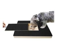 Placa de revestimiento de uñas - Pad de entrenamiento para rascar al perro, archivos de aseo para mascotas extraídas | Surfaces de textura para acortamiento de garras naturales, sistemas