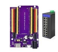 Placa de ruptura, Tarjeta de Desarrollo,Módulos WiFi de Desarrollo S de 38 Pines - de expansión Multifuncional, Chip BT, Placa de ruptura para versión Estrecha NodeMCU-32S