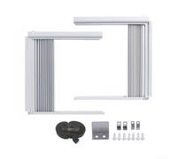 Placa de sellado extensible para aire acondicionado portátil | Panel de sellado de ventana de PVC resistente a la intemperie para evitar la pérdida de calor, bloqueador de escape de CA