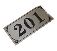 Placa de señalización for puerta Hotel, sin indicador, suelo, 1 unidad(B,15X7cm)