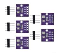 Placa de sensor ambiental digital con Aht20 y para Bmp280 para recopilación precisa de datos de temperatura humedad y presión en entornos industriales, 5 unidades (morado)