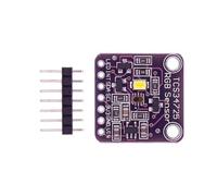 Placa de sensores de color LED TCS34725 de baja potencia con interfaces I2C para proyectos y dispositivos portátiles, sensores compatibles con 3,3/5 V