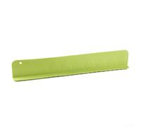 Placa de silicona para cocina, sin taladro, instalación para salpicaduras, para el hogar, con resistencia al calor y a la humedad en color verde y albaricoque, mide 40 x 8 x 5,5 cm para una fácil