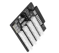 Placa de sincronización de 16 puertos PCIE de 12 V y 6 pines, gestión remota para conectores de computadora de 1600 W, 800 W, 1400 W, 2200 W, 1800 W