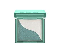 Placa de sombra de ojos perezosa de dos colores esmaltada simple impermeable principiante de larga duración reproducción de color sombra de ojos sin maquillaje delineador de ojos colorido (D, talla