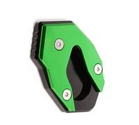 Placa De Soporte De Almohadilla Extensión Soporte Lateral Pie para Kawasaki para Versys1000 para VERSYS 1000 SE para VERSYS X300 para VERSYS X250 Accesorios (Color : Black-Green)