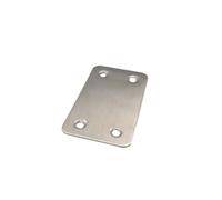 Placa de soporte de capa de código de ángulo de acero inoxidable engrosado, piezas de conexión de placa de capa de soporte, soportes de ángulo recto en forma de L a 90 grados(37 * 59(1.3))