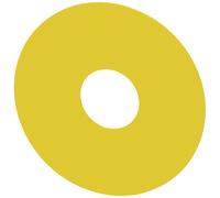 Placa De Soporte De Parada De Emergencia Siemens 75mm Amarillo - 3SU19000BC310AA0 [2 Piezas]
