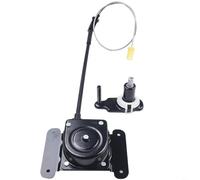 Placa de soporte de rueda de repuesto de acero con Winch para Ford Transit (2014+) y Transit Custom (2012+), color negro, compatible con OEM 1898025 / BK21-1K353-AC / 1763880