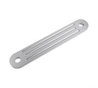 Placa de soporte de travesaño marino TSP-2DP, aluminio fundido de 12 x 2 pulgadas, patrón de agujero de perno inferior para motores fueraborda