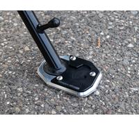 Placa de soporte lateral plata/negro para BMW R 1200 GS Adventure (2014-2018)/R