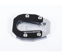 Placa de soporte lateral plata/negro para Honda CRF 1100L Africa Twin Adventure