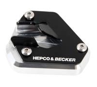 Placa de soporte lateral plata/negro para Triumph Tiger 800 XR/XRX/XRT (2015-...