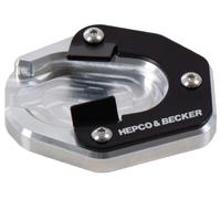 Placa de soporte lateral plata/negro para Triumph Tiger 850 Sport (2021-2024)
