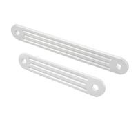 Placa de soporte para espejo de popa marino, patrón de orificio para perno de 12 X 2 pulgadas y 10 pulgadas, Compatible con fueraborda TML TSP-1 TSP-2DP(1 SET)