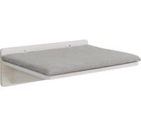 Placa de soporte para montaje en pared 50 × 17,5 × 36,5 cm blanca