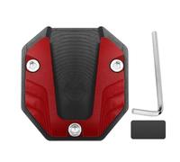 Placa de Soporte para Motocicleta,Placa de Soporte - Extensión de Soporte Lateral Antideslizante | Base Estable, Placa de pie de Motocicleta de Alta Resistencia para vehículo Todoterreno de Bicicleta