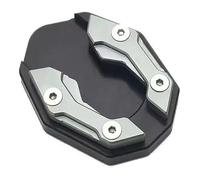 Placa De Soporte para PCX 160 150 125 para PCX150 para PCX160 para PCX125 Almohadilla De Soporte Lateral Motocicleta Pie Ampliación Extensión Almohadilla para Pata Cabra(Grey)
