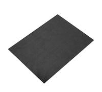 Placa de Tablero de Fibra de Carbono, Hojas de Fibra de Carbono 0,5 mm 1 mm 1,5 mm 2 mm 3 mm de Espesor Hojas de Panel de Tejido Liso Placa de Fibra de Carbono Brillante (200 * 300 * 0.5mm)