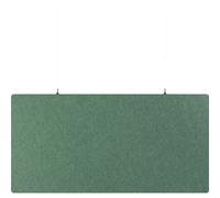 Placa de techo acústica, fieltro PET eurokraft basic, H x A 600 x 1200 mm, forma rectangular