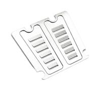 PLACA DE TECHO DE ALUMINIO PLATA for TA-MIYA WILD ONE#XS-TA29156SV