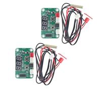 Placa de termorregulación digital de 12 24 V de salida de entrada con pantalla LED para gestión del clima, pequeño gestor de temperatura para dispositivos de calefacción