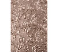 Placa de textura - plantilla para embosado Sizzix - 662716 - Carpeta de Embosado, Botánica, Multicolor, Talla Única