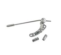 Placa de tope de puente de guitarra eléctrica, placa de tope de puente de trémolo para guitarra eléctrica, accesorio que mejora el tono