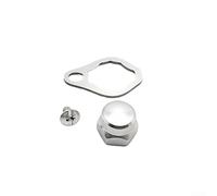 Placa de tornillo basculante de aluminio para Daiwa para mano izquierda | Tuerca M8 precisa y tornillo M2.5, distancia del agujero de bloqueo de 11 mm, ajuste seguro para balancín de husillo