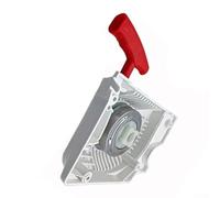 Placa de tracción de motosierra de 52 cc con rodamiento integrado, para montaje de arranque de retroceso para motosierras de gas de 45 cc, 52 cc, 58 cc, resorte de tracción manual para fuera