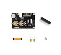Placa de Transferencia Micro-Snow Berry Pi 5 PCLE A Gigabit Ethernet/M.2 HAT+ Standard Antioxidant Sinking Gold
