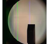 Placa de transmisión de rejilla de difracción óptica del espectrofotómetro con 50 líneas a 600 líneas para experimentos científicos de la espectroscopia (600lines/mm)