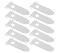 Placa de Válvula Compresor de Aire, Acero 62mm, Juego 10 Piezas - Repuestos Resistente y Duradero, Compatible con Cilindros Medianos para Mantenimiento Eficiente