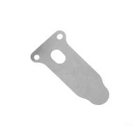 Placa de válvula para compresor de aire, accesorio de repuesto de metal en forma de lengua, 57 mm de largo, 28 mm de ancho, paquete de 5