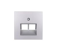 Placa de vidrio Berker B1/B5/B7 para base B cuadrada 14091404