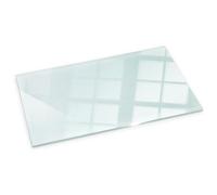 Placa De Vidrio Templado para Chimenea 100x50 cm Transparent Rectangular Resistente A Chispas Y Arañazos Duradero Seguridad Doméstica contra El Calor Protección para Chimenea