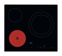 Placa de Vitrocerámica AEG HRB63321CK (Eléctrica - 60 cm - Negro)