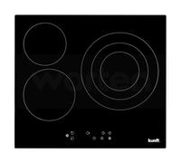 Placa de Vitrocerámica KUNFT KVH3934 (Eléctrica - 59 cm - Negro)