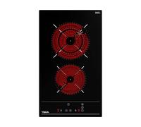 Placa de Vitrocerámica TEKA TBC 32010 TTC BK (Eléctrica - 30 cm - Negro)