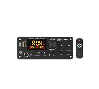 Placa Decodificadora MP3 DIY, Placa Decodificadora MP3 WAV, Reproductor de MP3 Inalámbrico para Coche de 12 V CC, Ranura para Tarjeta TF,