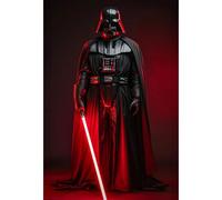 Placa Decorativa Darth Vader Star Wars Metálica Cuadro Póster HD