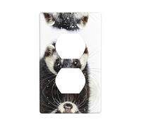 Placa decorativa de pared con diseño de VVXBHGR Wolverine in the Snow para decoración del hogar, flexible y elástica para cocina, sala de estar, dormitorio